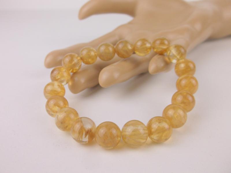 New Healing Genuine Watermelon Calcite Bracelet Large (1 of 1)