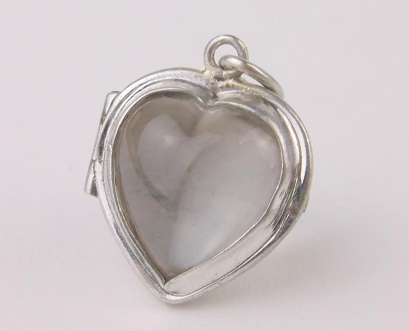 Gorgeous Antique Sterling Bubble Locket Pendant: Guaranteed Solid 925 Sterling Silver, in Excellent Condition