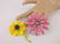Stunning Vintage Enameled Rhinestone Flower Brooches