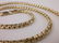 New Super Heavy Gold Over Sterling Chain Necklace 24" - 2
