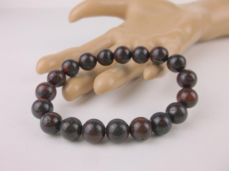 New Healing Genuine Breciated Jasper Bracelet Large (1 of 1)