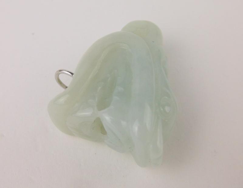 Stunning Healing Genuine Jade Dragon Pendant (1 of 1)