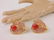 Incredible Vintage Vendome Rhinestone Heart Earrings