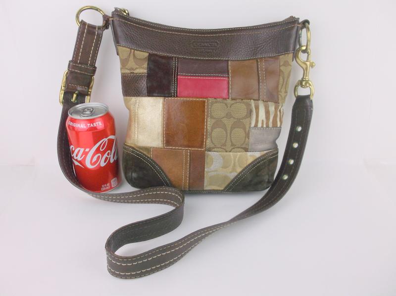 Coach Leather Crossbody Handbag Purse: .