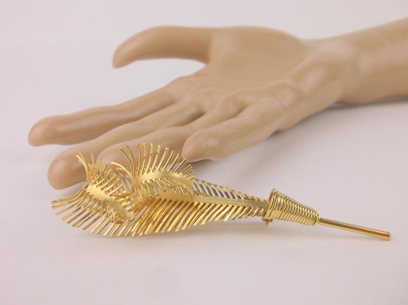 Stunning Large Antique 1960s Coro Craft Brooch (1 of 2)