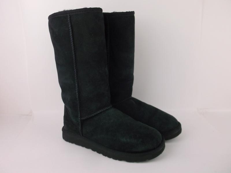 Stunning Womens UGG Leather Shearling Boots 6: excellent condition