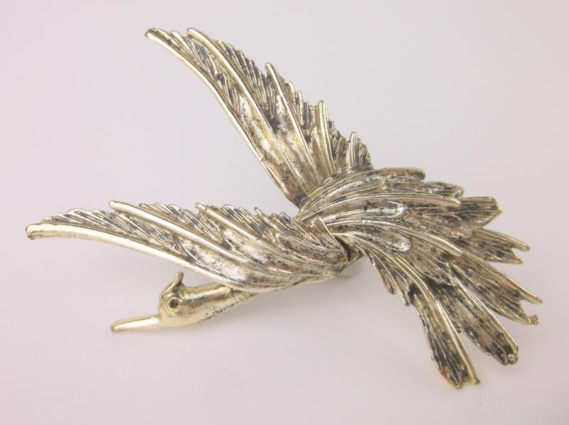 Gorgeous Vintage Bird Brooch (1 of 1)