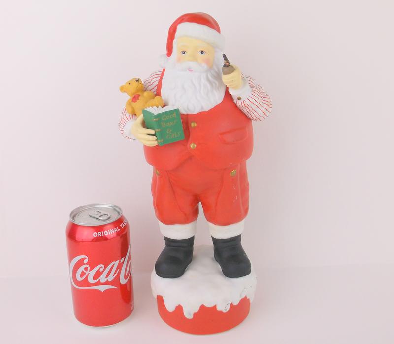 Large Vintage Dept 56 Musical Santa Claus: excellent condition