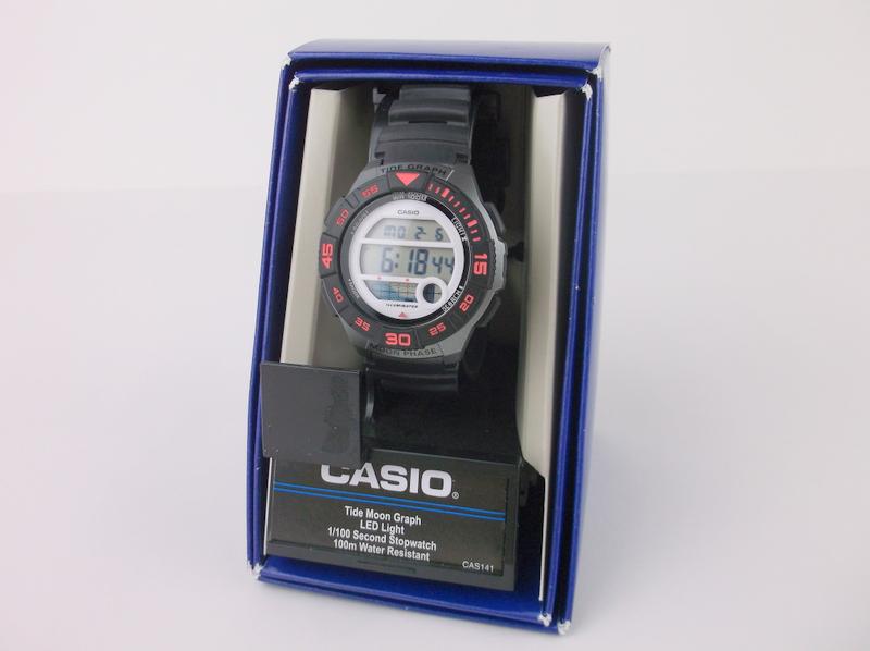 New Casio Tide Graph Wristwatch (1 of 3)