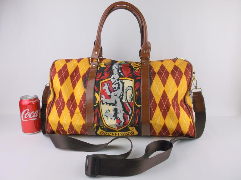 New Harry Potter Gryffindor Leather Canvas Huge Bag (1 of 8)