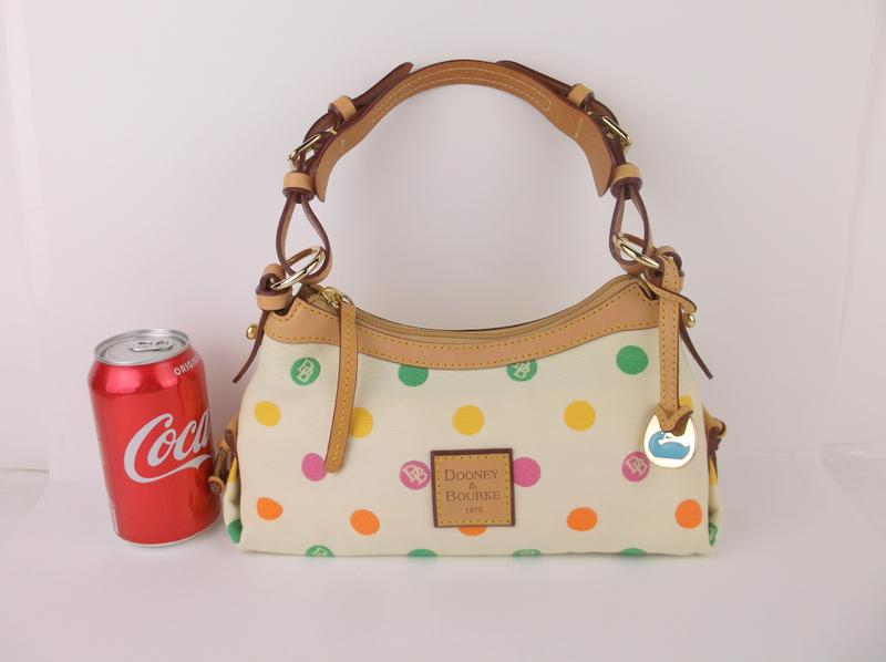 New Dooney & Bourke Leather Canvas Handbag (1 of 11)