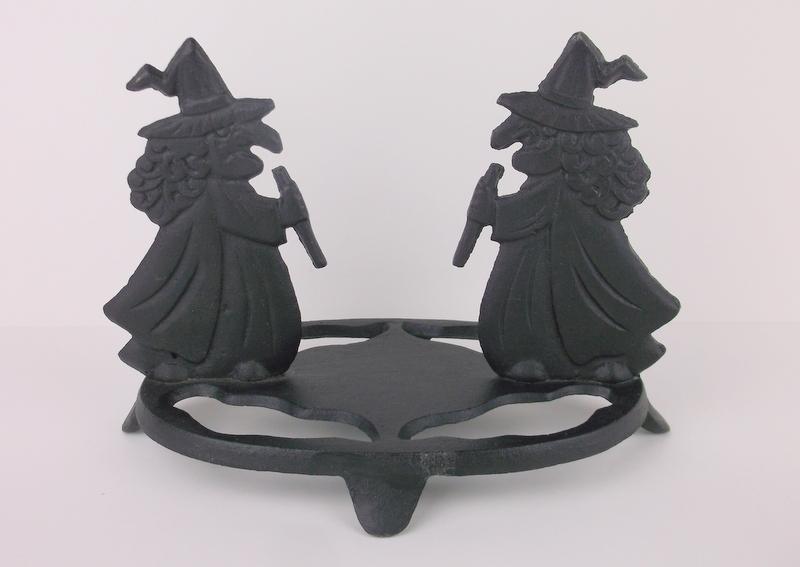 Mint Condition Cast Iron Witch Doorstop: Mint Condition, In Like New Condition, Perfect
