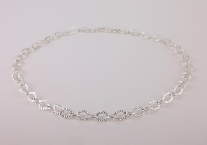 New Sterling Silver Chain Bracelet Anklet 10" (1 of 2)