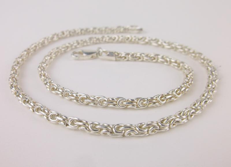 Stunning Heavy Sterling Silver Chain Necklace 16" (1 of 1)