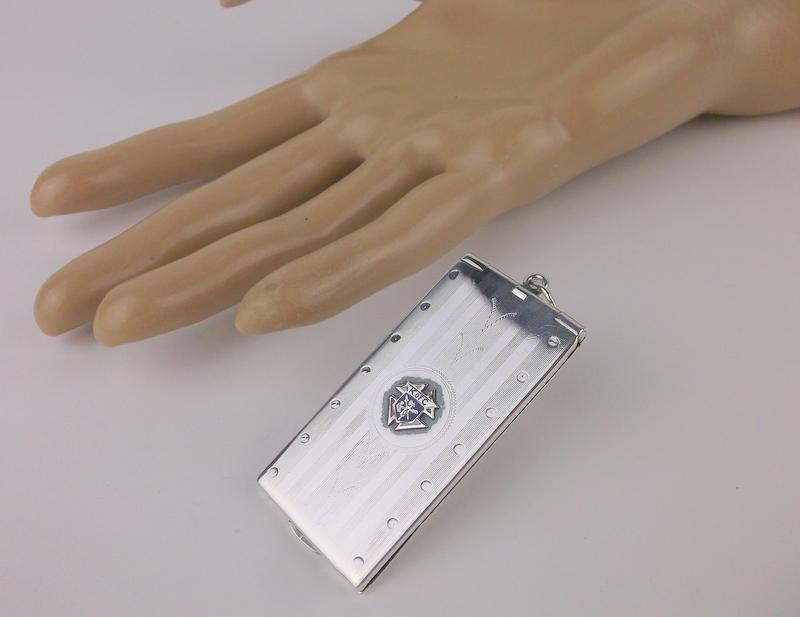 Stunn Antique Marathon Sterling Silver Holder Pendant (1 of 5)