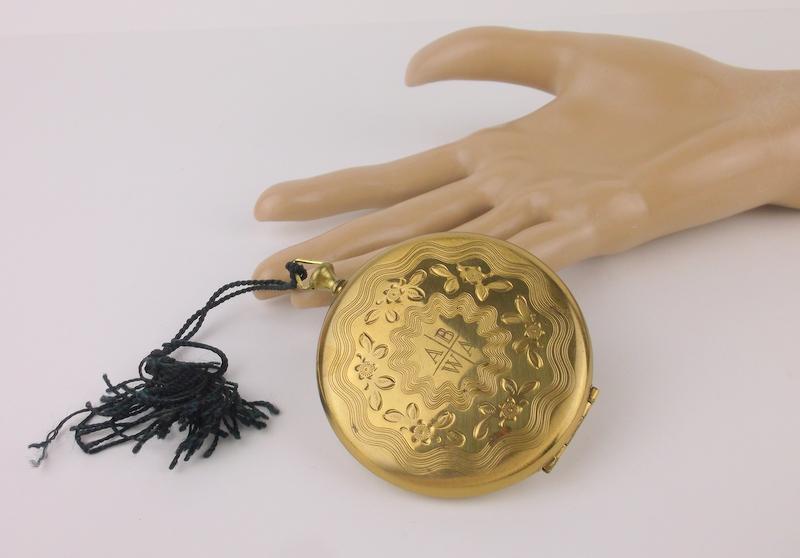 Never Used Antique Zell Compact Stunning Fifth Ave (1 of 5)