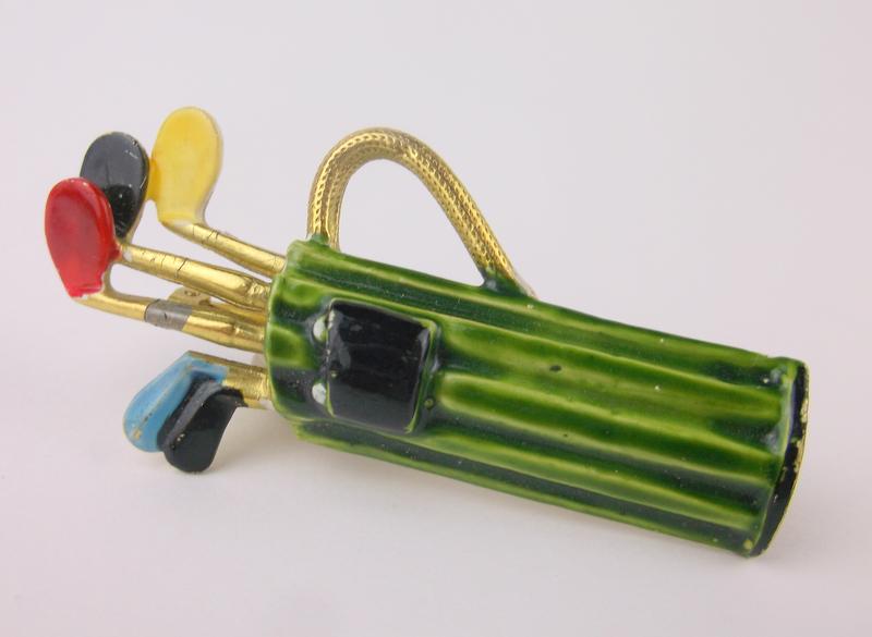 Gorgeous Antique Original By Robert Golf Brooch (1 of 2)