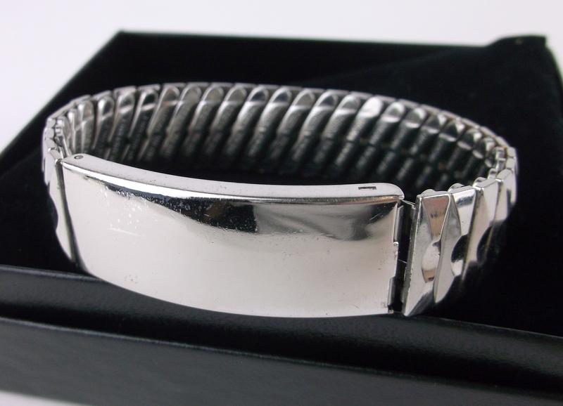 Stunning Antique Drema Sterling Mens Bracelet Heavy (1 of 6)