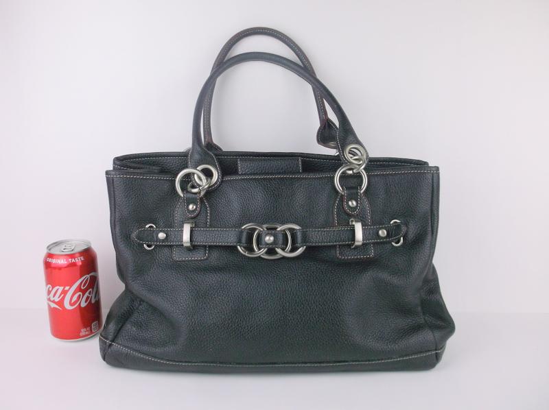 Stunning Large Leather Handbag Purse Very Nice (1 of 4)