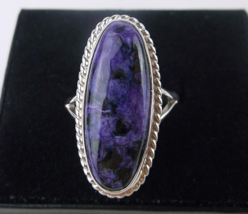 Bennie Romero Navajo Sterling Silver Chariotte Ring 8.5 (1 of 4)