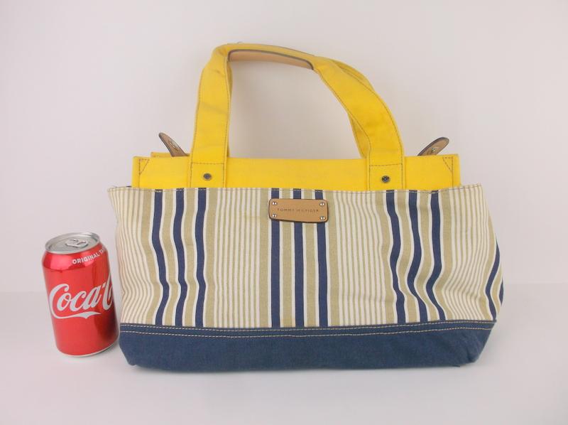 Gorgeous Tommy Hilfiger Leather Canvas Handbag (1 of 4)