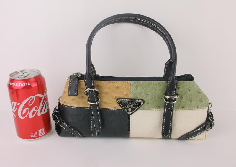 New Prada Leather Handbag Purse Italy (1 of 6)
