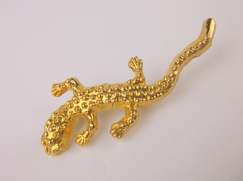 Stunning Vintage Lizard Brooch 1970s (1 of 1)