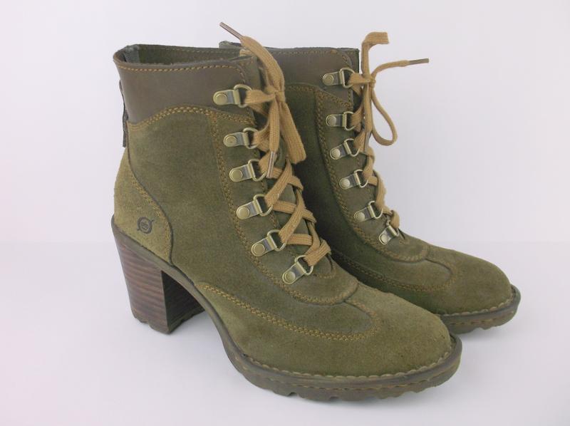New Born Leather Winter Boots Womens 8.5: new condition