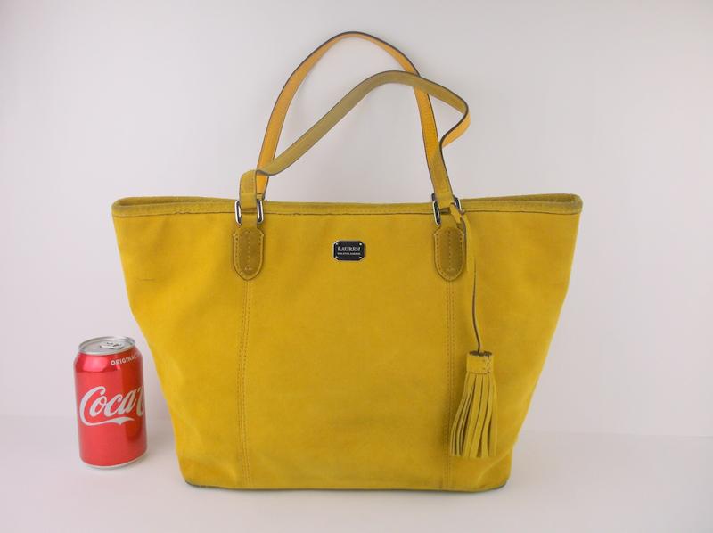 Gorgeous Large Ralph Lauren Leather Handbag Purse (1 of 10)