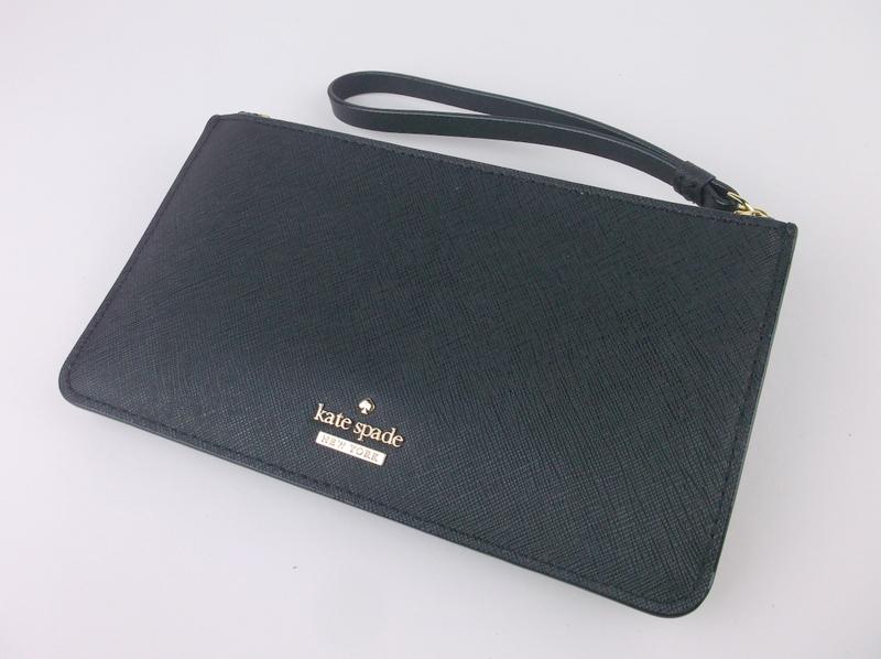 Mint Kate Spade Leather Wallet Clutch (1 of 4)