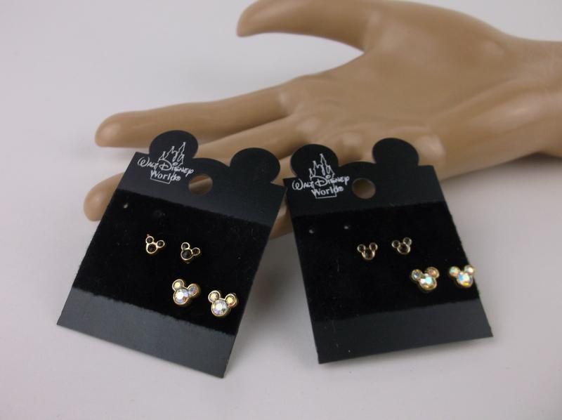 4 New Sets Disney Mickey Mouse Stud Earrings (1 of 1)