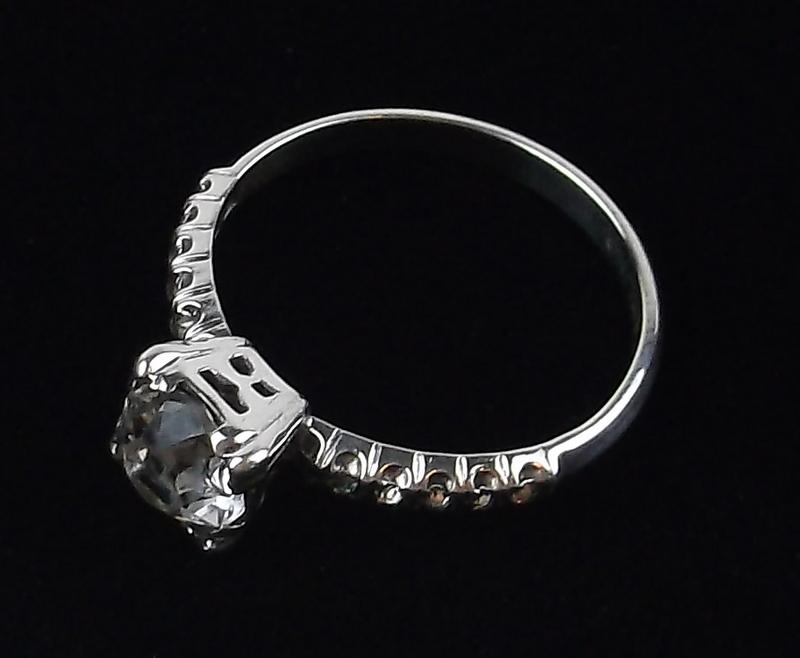 Stunning Antique 1950s Sterling Silver Ring 7 (1 of 2)