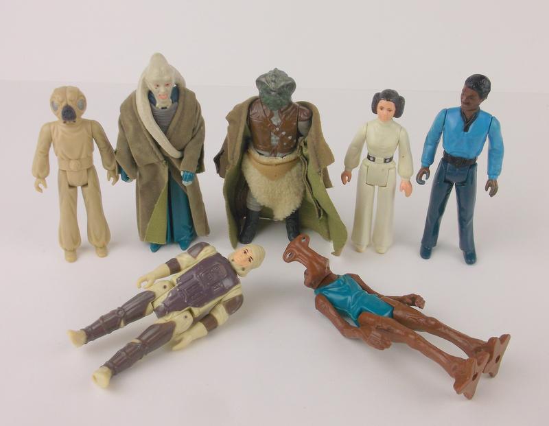 Vintage 1977-83 Star Wars Action Figure Lot Leia More (1 of 8)
