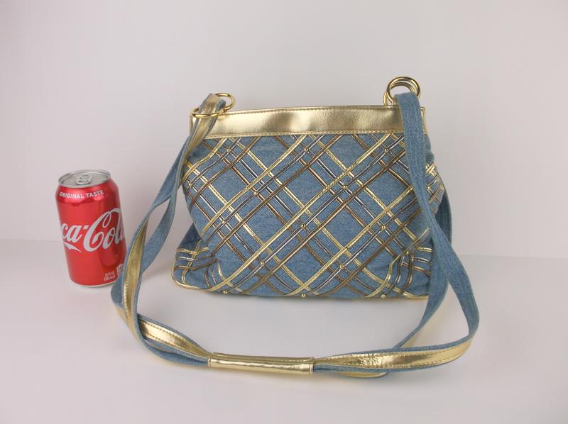 Mint Vintage Warren Reed Handbag Denim Purse: excellent condition