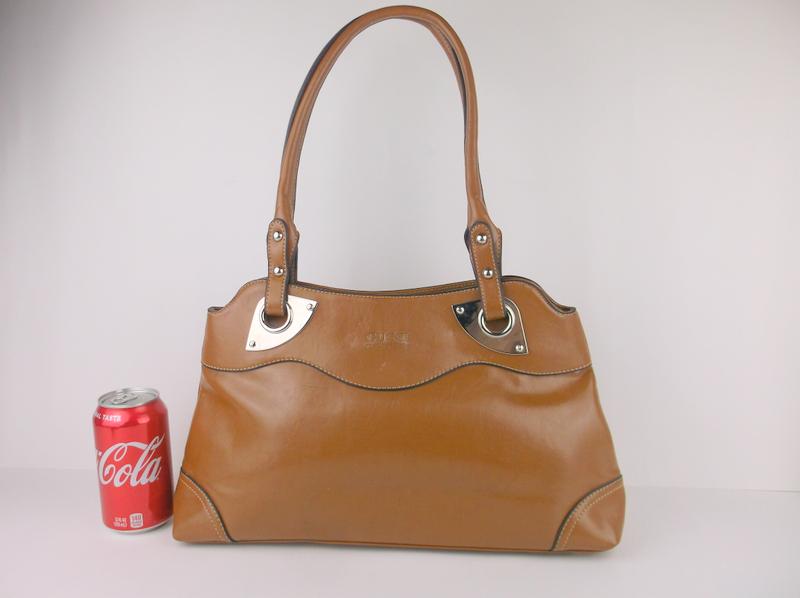 Large Gucci Leather Handbag Purse Vintage (1 of 9)