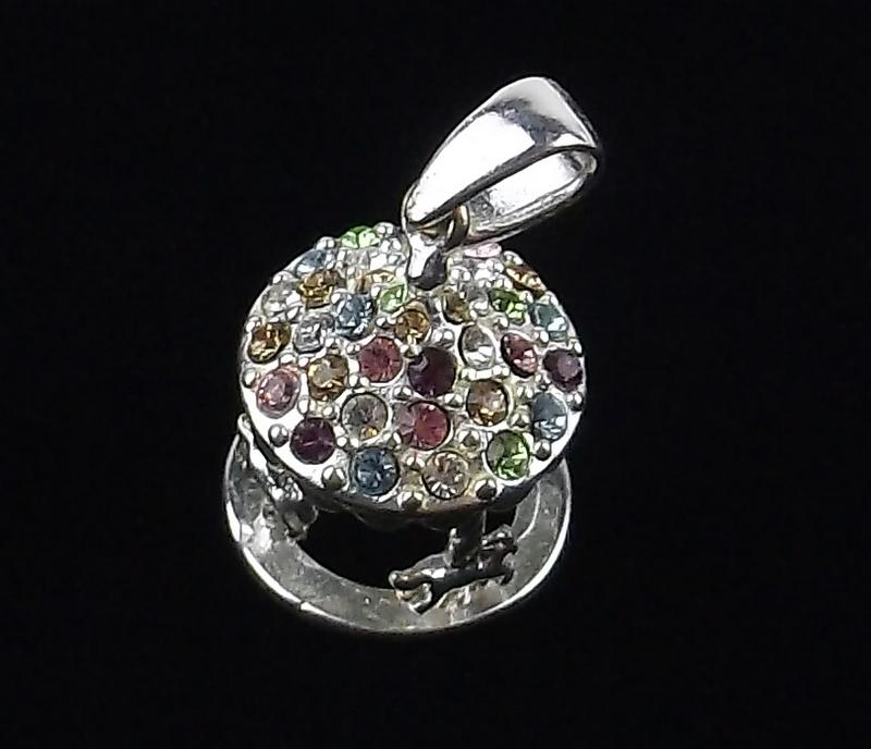 New Sterling Silver Horse Carousel Pendant (1 of 2)