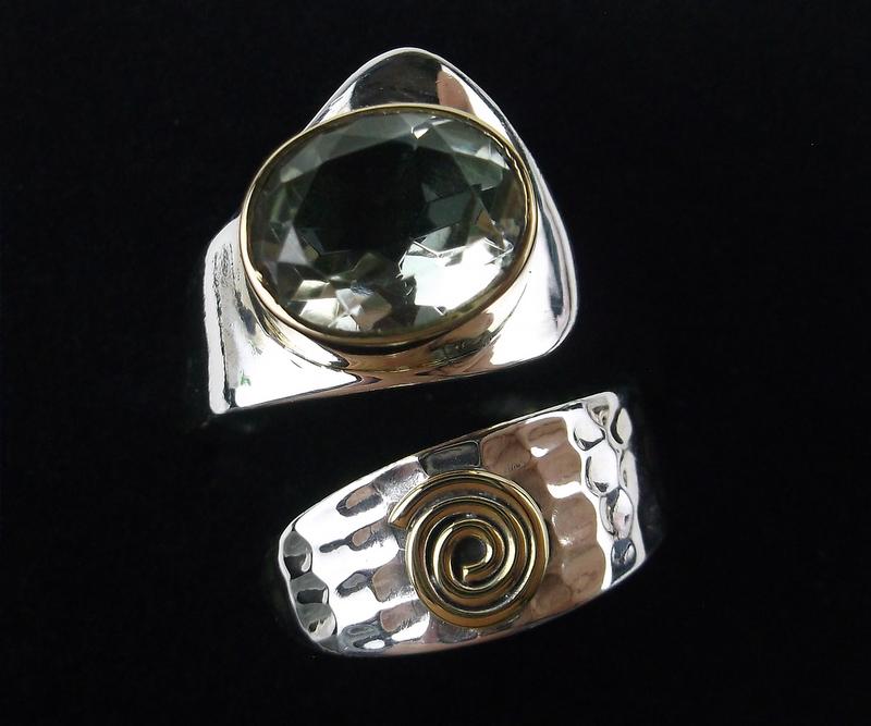 New Sterling Silver Amethyst Ring Size 7 Boxed (1 of 2)