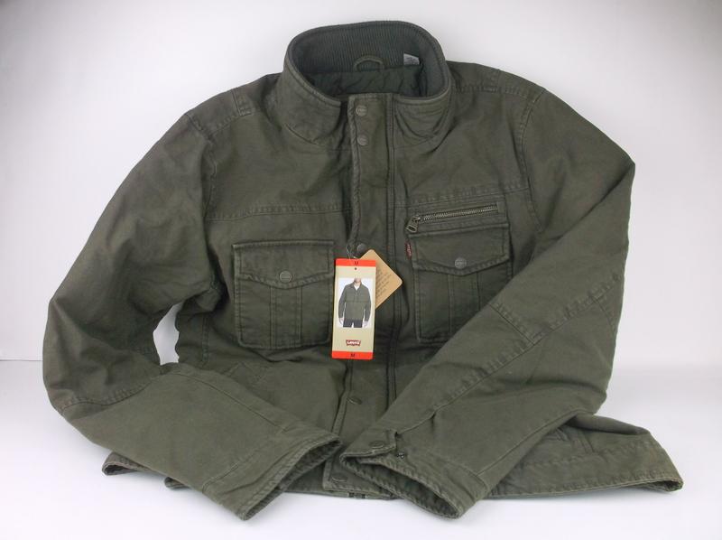 New NWT Mens Levis Coat Jacket Size M Warm (1 of 10)