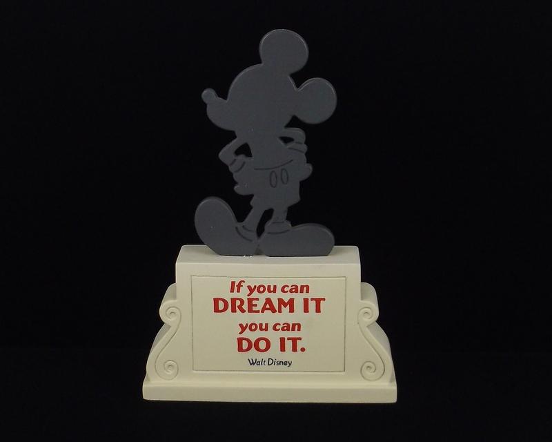 Disney Mickey Mouse Dream It Desk Paperweight (1 of 3)