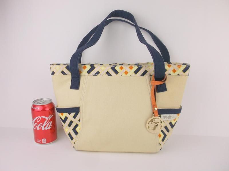 Stunning Spartina Handbag Purse Canvas Leather (1 of 4)