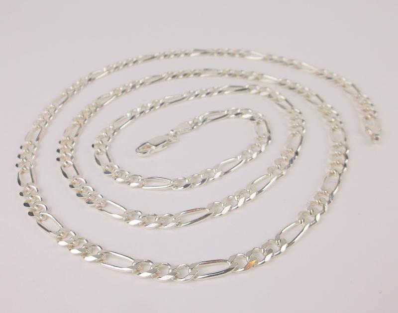 New Heavy Sterling Silver Chain Necklace 32" (1 of 1)