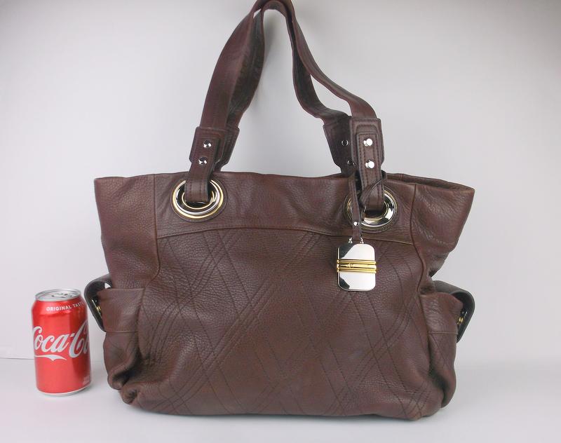 Stunning Huge B Makowsky Leather Handbag Purse (1 of 9)