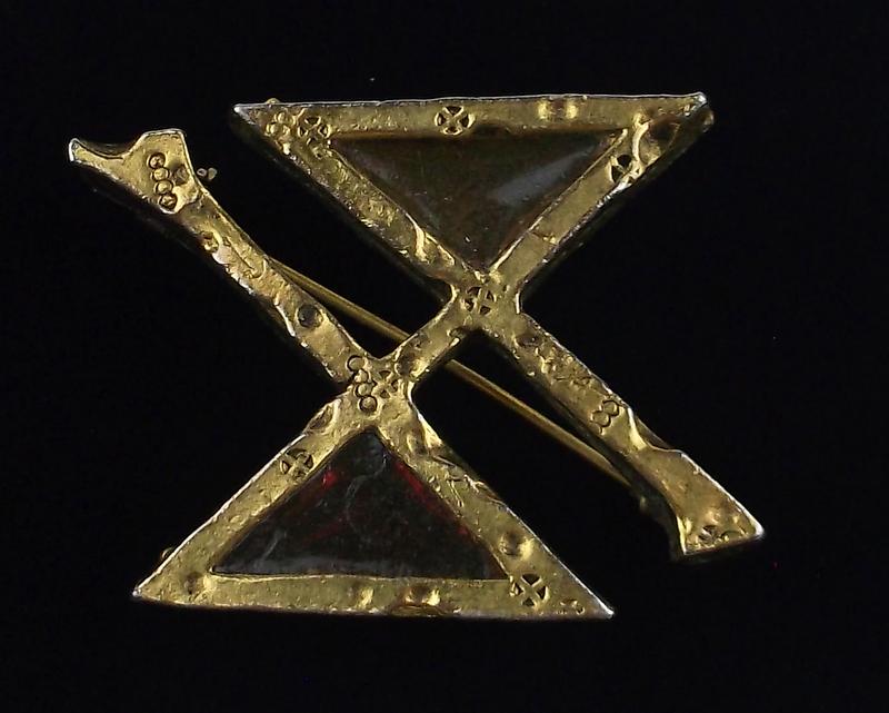 Mint Rare Vintage Mr We Abstract Brooch (1 of 7)