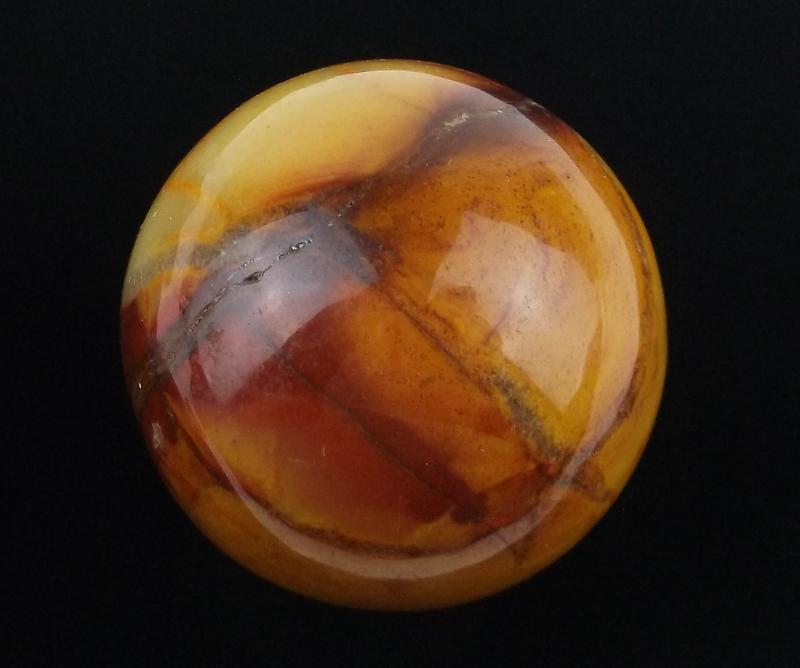 Large Vintage Genuine Jasper Shooter Marble (1 of 2)