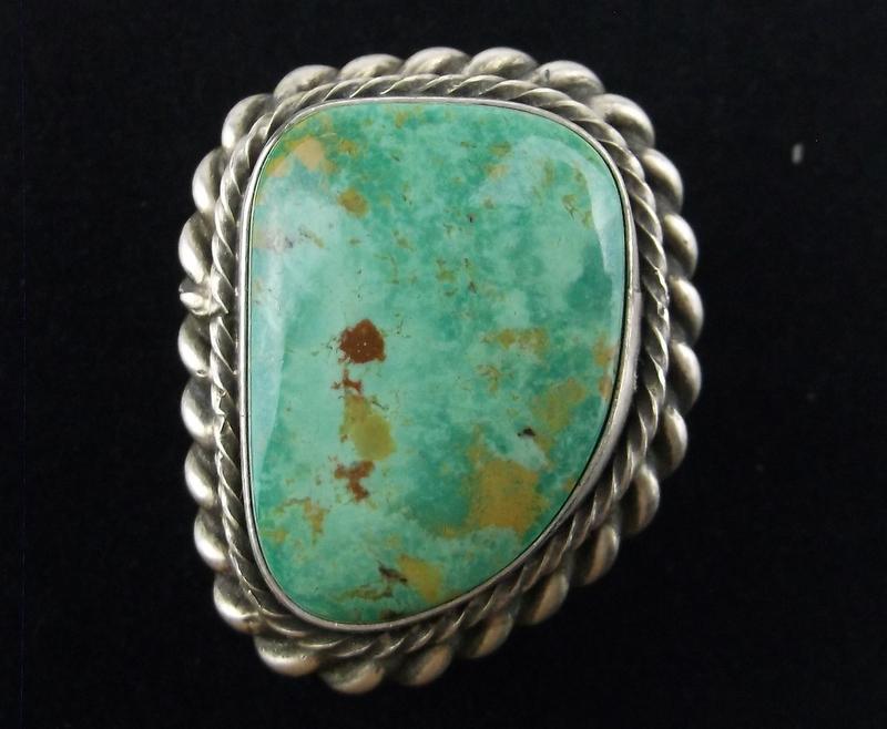 Navajo Eli Skeets Sterling Royston Turquoise Ring 7 (1 of 3)
