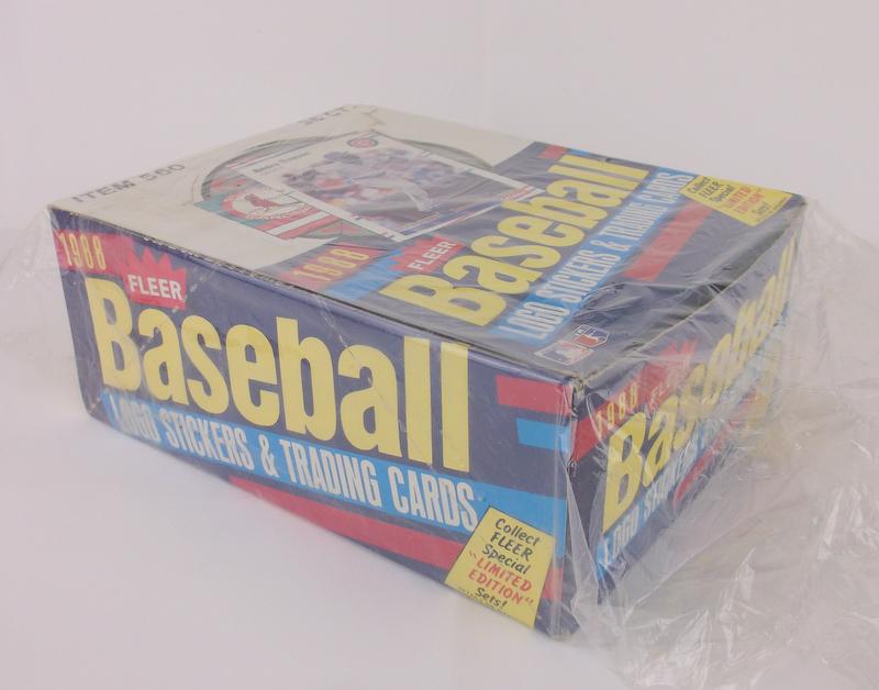 New 1988 Fleer Baseball Hobby Box 36pk Ripken PSA 10? (1 of 3)