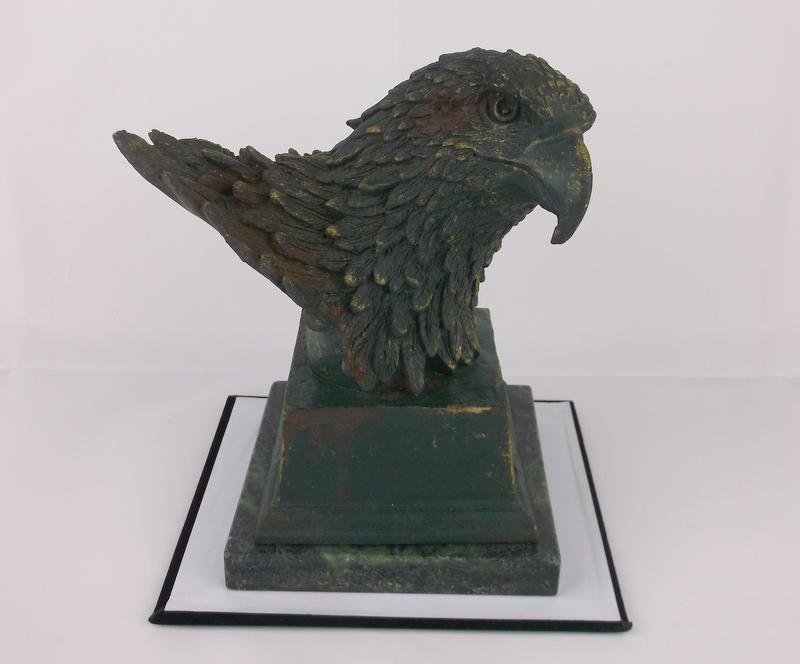 Wonderful Vintage Eagle Bronze on Marble (1 of 7)