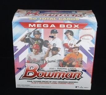 2021 Bowman Baseball Mega Box Blaze Jordan Auto? (1 of 4)