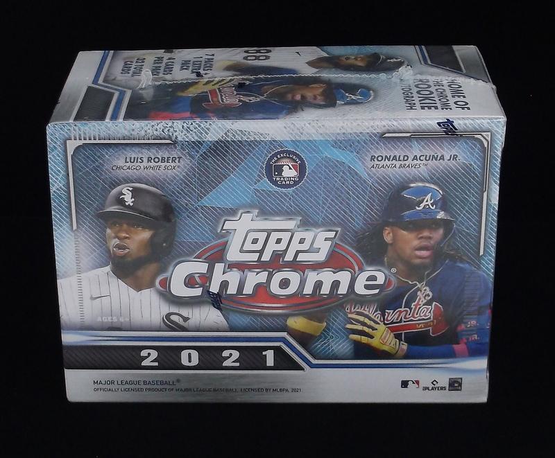 2021 Topps Chrome Baseball Blaster Box RC AUTO? (1 of 4)