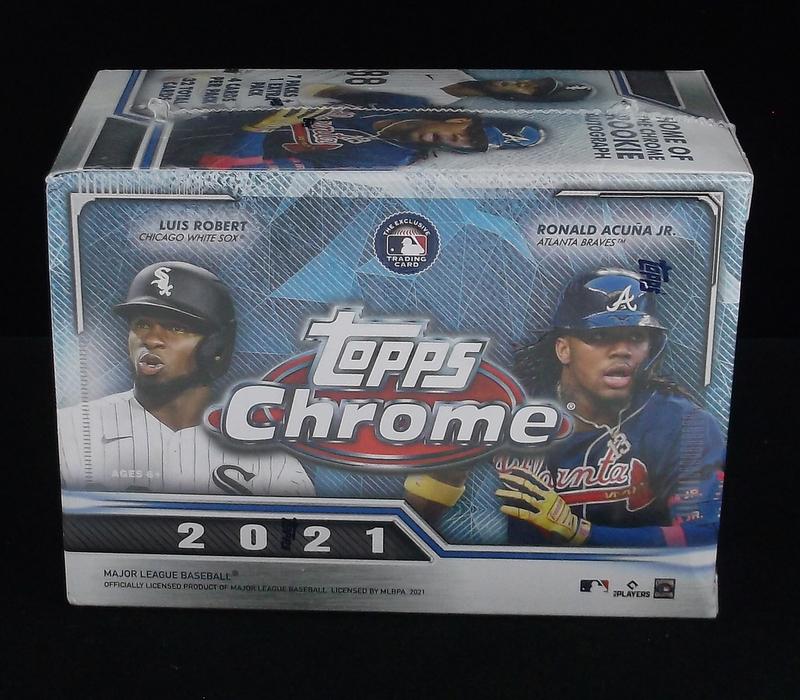 2021 Topps Chrome Baseball Blaster Box RC AUTO? (1 of 3)